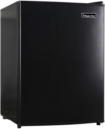 Magic Chef MCAR240B2 2.4 cu.ft. All Refrigerator, Black-0