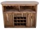 International Furniture Direct Balam Stained Brown Bar-3