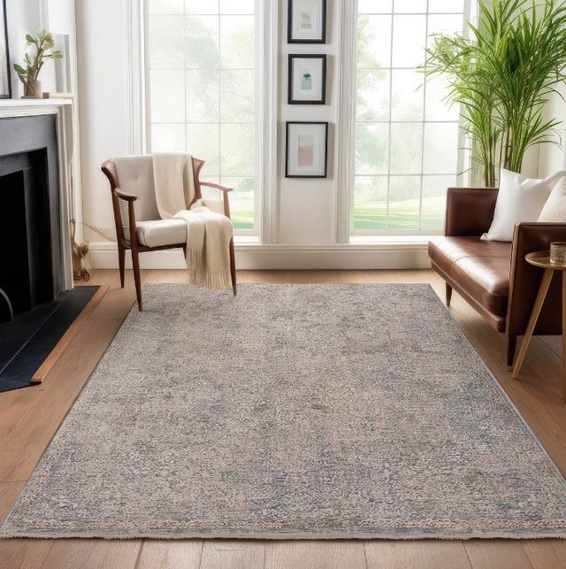 Dalyn™ Rug Company Vienna Denim 5'x8' Style 1 Area Rug-4