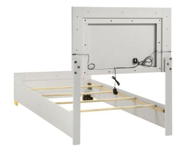 Coaster® Marceline White Twin Panel Bed-2