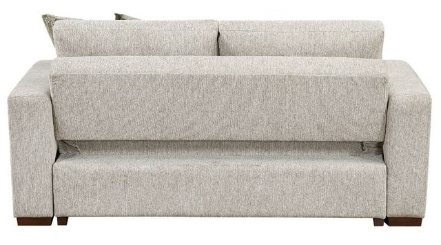 Homelegance® Isla Sage Sand Pull-Out Bed Loveseat with Click Motion Back-3