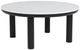 Signature Design by Ashley® Xandrum 3-Piece White Occasional Table with Black Base Set-1