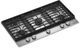 KitchenAid® 36" Stainless Steel Gas Cooktop with 5 Burners and Integrated Wok Grate-1