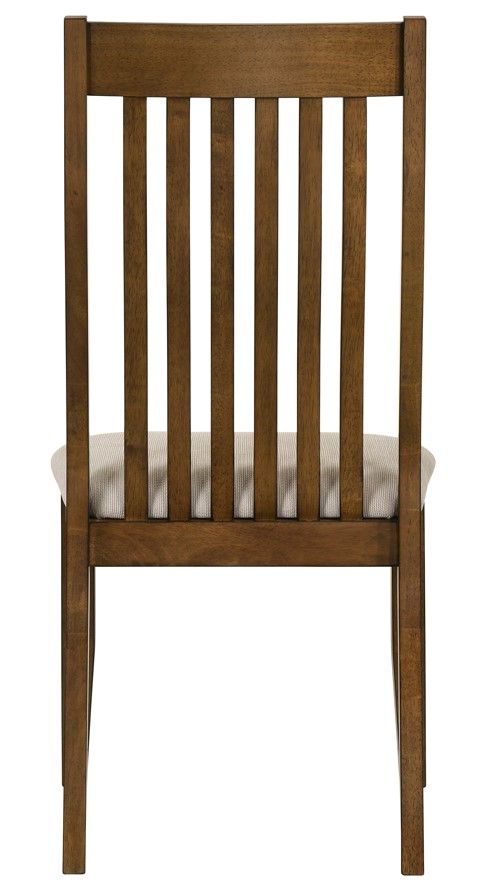 Crown Mark Glendale Beige/Brown Dining Side Chair-3