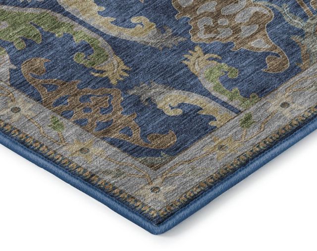 Dalyn™ Rug Company Hatay HY6 Navy 5'x8' Area Rug-2