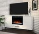Legends Home Real Cozy Malibu White 64'' Corner Fireplace Console-1