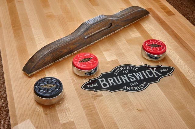 Brunswick Soho Nutmeg 12' Shuffleboard Table-1