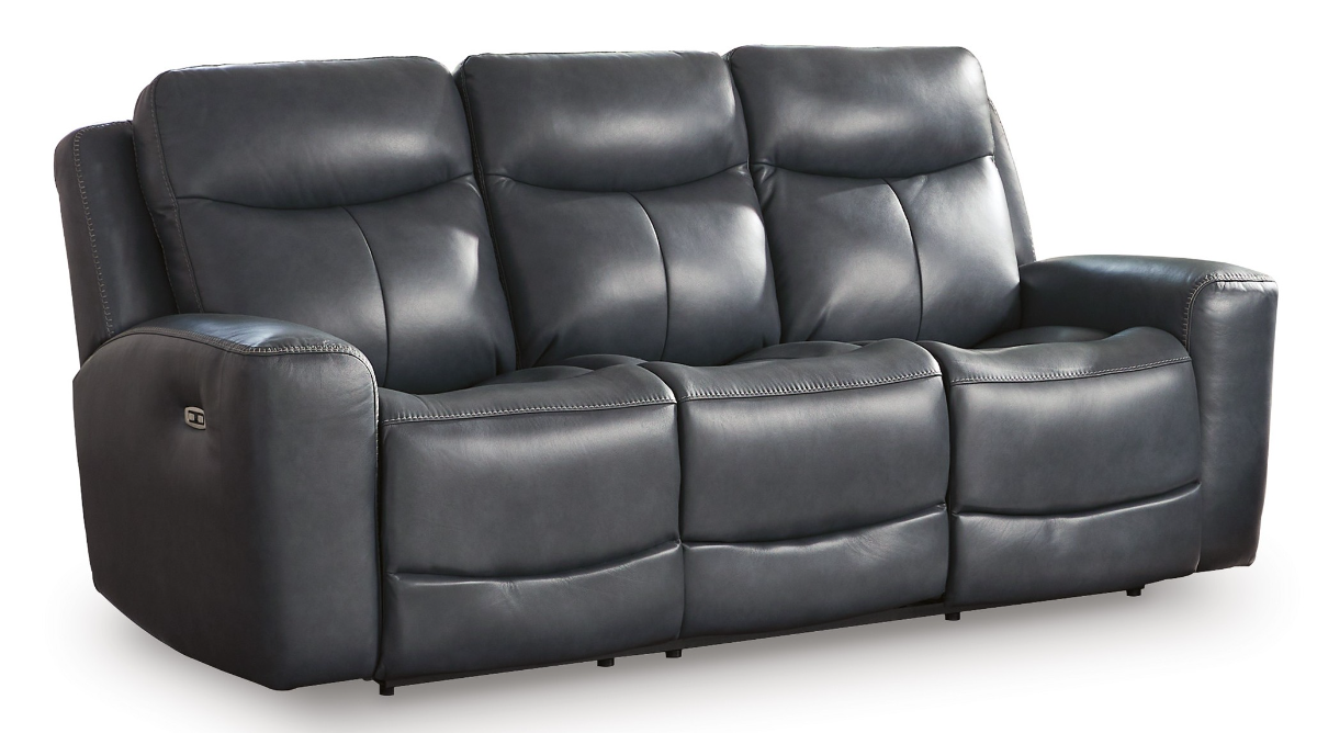 Signature Design by Ashley® Next Move Admiral Power Reclining Sofa with Adjustable Headrest