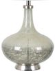 Crestview Collection Clarissa Chrome/White Table Lamp-1