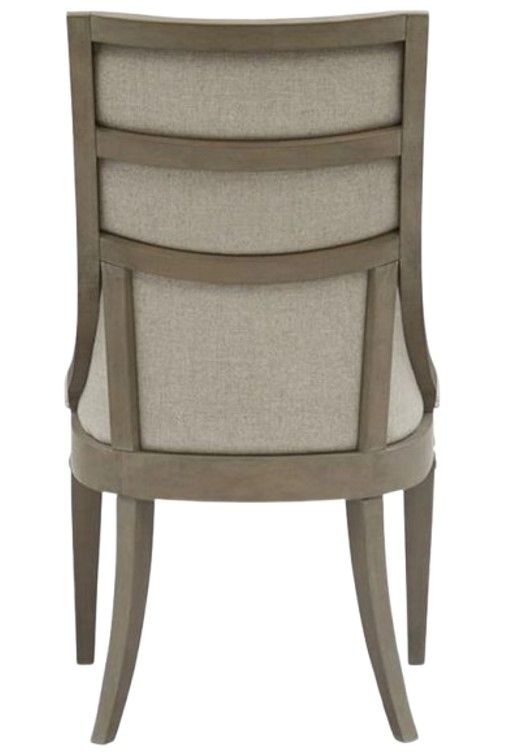 Magnussen Home® Lancaster Dovetail Gray Upholstered Dining Side Chair-4
