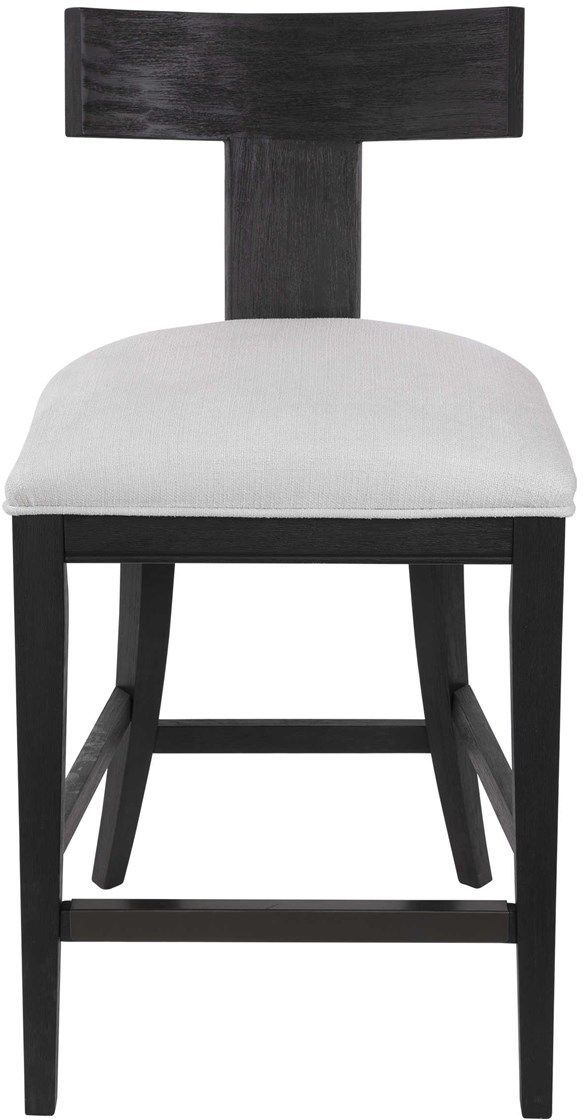 Uttermost® Idris Charcoal Counter Stool-3