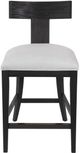 Uttermost® Idris Charcoal Counter Stool-3