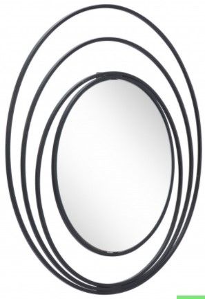 Zuo® Modern Luna Black Mirror-0