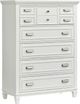 Magnussen Home® Charleston White Dove 5-Drawer Chest-0