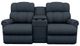 La-Z-Boy® Pinnacle Navy Power Wall Reclining Loveseat with Console, Headrest, and Lumbar-1