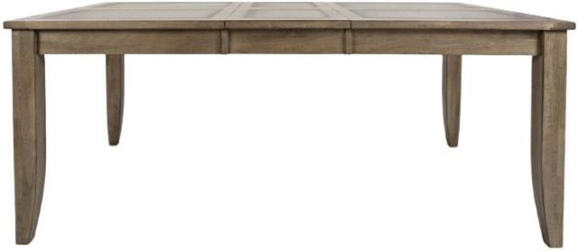 Jofran Inc. Prescott Park Weathered Oak Extension Dining Table-1