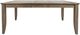Jofran Inc. Prescott Park Weathered Oak Extension Dining Table-1