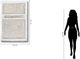 Classy Living Timeless Ivory Gridded Texture Wall Art-2