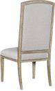 Hooker® Furniture Castella Antique Slate/Natural Tan Upholstered Dining Side Chair-2
