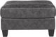Benchcraft® Venaldi Gunmetal Ottoman-1