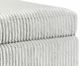 Delta Furniture Manufacturing Libby Light Gray Ottoman-1
