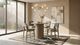 Coaster® Hamlyn 5-Piece Gray/Natural Oak Round Counter Dining Set-1