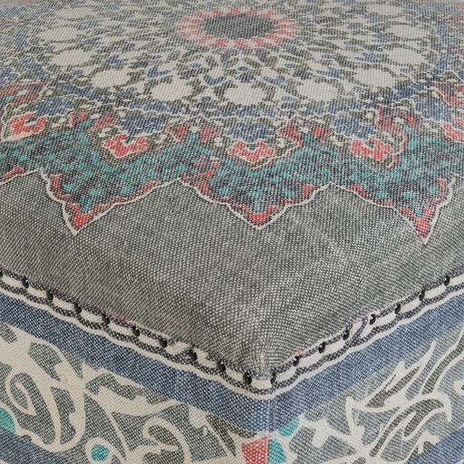Surya Surat Medium Gray Ottoman-1