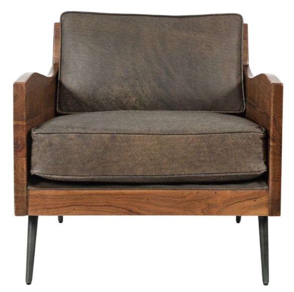 Jofran Inc. Karma Bourbon/Brown Accent Chair-3