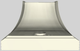 Vent-A-Hood® Designer Series 48" Biscuit Wall Mounted Range Hood-4