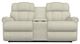 La-Z-Boy® Pinnacle Antique Power Wall Reclining Loveseat with Console, Headrest, and Lumbar-1