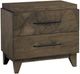 Modus Furniture Broderick Wild Oats Brown Nightstand-0