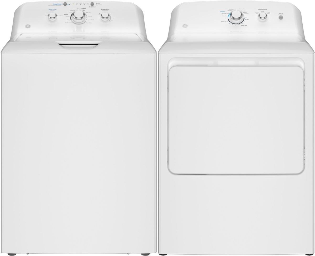 GE® White Laundry Pair
