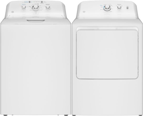 GE White Laundry Pair