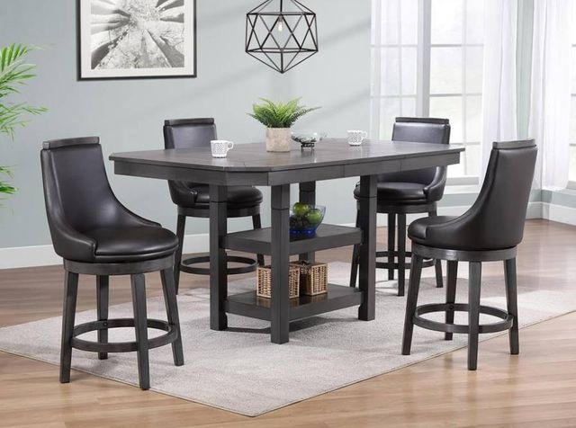 Urban Styles Furniture New Haven Gray Counter Height Table-1