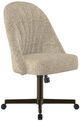 Chromcraft Customizable Landry Swivel Casual Dining Chair-3