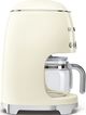 Smeg 50's Retro Style Cream Drip Filter Coffee Machine-3