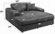 ACME Furniture Hilde Dark Gray Chaise Lounger-2