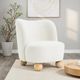 Furniture of America® Karey White Accent Chair-1