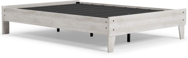 Signature Design by Ashley® Shawburn Whitewash Queen Platform Bed