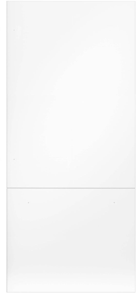 Bertazzoni Bianco Matt White Bottom Mount Built-in Refrigerator Front Panel Kit-0