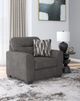 Benchcraft® Olten Graphite Chair and a Half-5