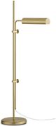 Currey & Company Satire Brushed Brass Floor Lamp-1