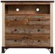 International Furniture Direct Antique Brown Media Chest-2