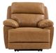 Steve Silver Co. Gatlin Brown Leather Dual-Power Recliner-2