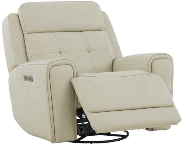 Liberty Furniture Carrington Baja Stone Leather Triple Power Recliner-1