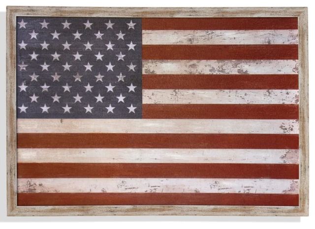 Stylecraft Blue/Red/White Wall Art-0