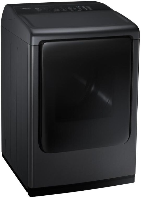 Samsung 7.4 Cu. Ft. Black Stainless Steel Front Load Electric Dryer-1