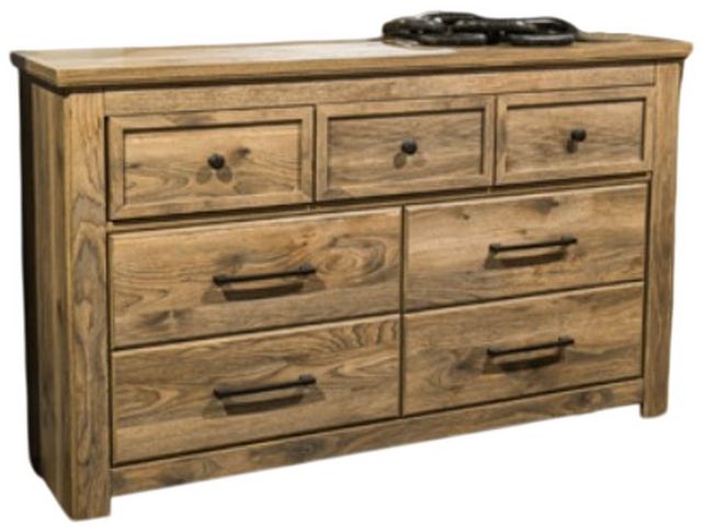 Signature Design by Ashley® Rusticott Brown 6-Drawer Dresser