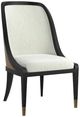 A.R.T. Furniture® Eave Beige/Ink Hostess Dining Chair-0