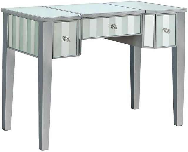 Furniture of America® Joyce 2-Piece Silver Vanity Set -1